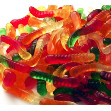 Gummi Worms Wild & Fruity Mini 4/5 Lb